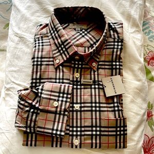 Burberry Mens long sleeve shirt